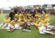 Andréia Suntaque, Thais Picarte e Luciana Maria vencem Copa América 2014 com o Brasil