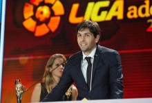 Germán Lux vence prémio Mejor Porteor da Liga Adelante 2013/2014