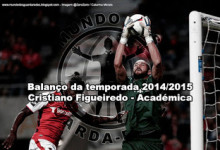 Cristiano Figueiredo – Académica – Balanço da temporada 2014/2015