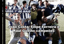 Filipe Ferreira, João Costa e Raúl Gudiño campeões nacionais de sub-19 pelo FC Porto