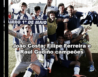 Filipe Ferreira, João Costa e Raúl Gudiño campeões nacionais de sub-19 pelo FC Porto
