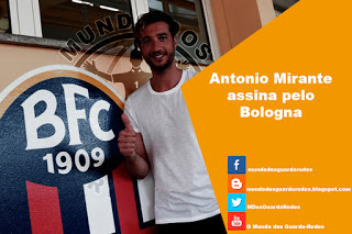 Antonio Mirante assina pelo Bologna