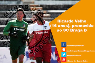 Ricardo Velho (16 anos) promovido ao SC Braga B