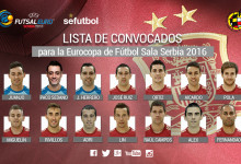 Juanjo Hernández, Paco Sedano e Jesús Herrero convocados pela Espanha para o Euro’2016