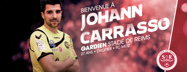 Johann Carrasso assina pelo Stade de Reims