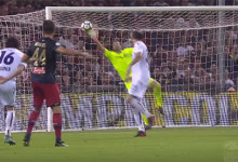 Antonio Mirante rouba golo a Miguel Veloso em defesa espetacular – Genoa FC 0-1 Bologna FC