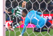 Cássio Anjos evita cinco golos em 45 minutos – Sporting CP 2-0 Rio Ave FC