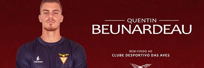 Quentin Beunardeau assina pelo CD Aves