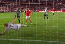 Romain Salin brilhou com duas defesas de qualidade entre nove executadas – SL Benfica 1-1 Sporting CP
