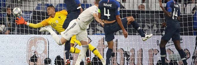Alphonse Areola estreia-se pela França e fecha a baliza contra a Alemanha (0-0), com defesas espetaculares