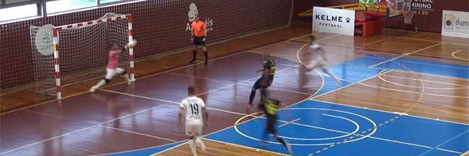Gerson Pinho e Sandro Barradas dão espetáculo de defesas – Futsal Azeméis 2-1 CR Candoso