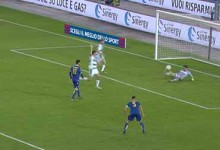 Marco Silvestri e Andrea Consigli em diferentes e diversas defesas – Hellas Verona FC 0-1 US Sassuolo