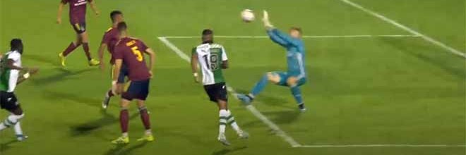 João Victor Bravim faz defesa espetacular entre outras intervenções – FC Alverca 2-0 Sporting CP