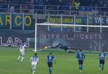 Samir Handanovic defende grande penalidade aos 88 minutos – FC Inter 1-1 Atalanta