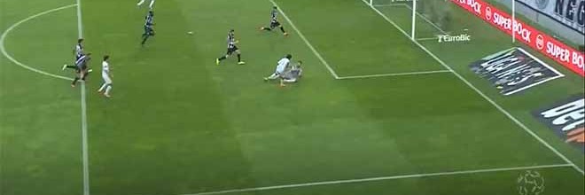 Helton Leite evita dois golos e começa terceiro golo com pontapé – Boavista FC 3-1 Vitória FC