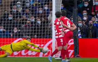Luís Maximiano protagoniza um espetáculo de defesas – Real Madrid 1-0 Granada CF