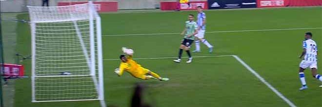 Rui Silva faz defesa espetacular no último grito – Real Sociedad 0-4 Real Bétis