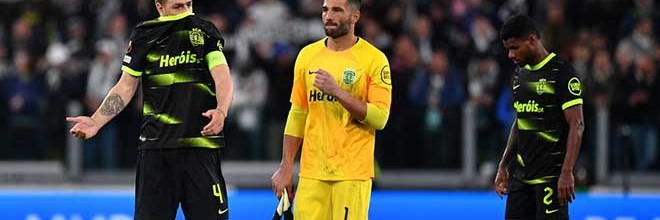 Antonio Adán e os mais de dez erros com golo sofrido – Comentário após Juventus FC 1-0 Sporting CP