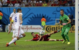Beto deixou o seu grito de presença – Portugal 2-2 Estados Unidos – Mundial’2014