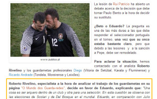 Decidir entre Beto ou Eduardo: a opinião de Roberto Rivelino no Fútbol Zon Sagres
