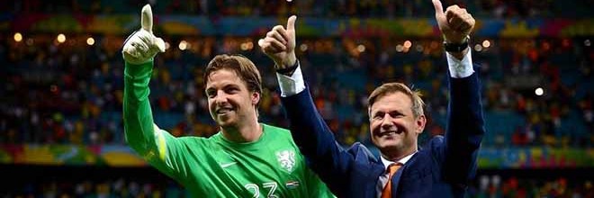Frans Hoek, a quem deve ser dado o crédito, do êxito de Van Gaal, da Holanda e de Tim Krul