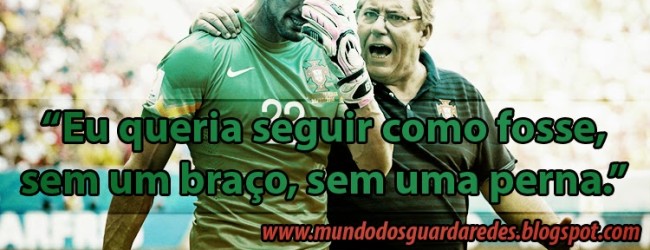 Beto em entrevista à FIFA.com