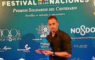 Beto galardoado pelo Consulado de Portugal em Sevilha