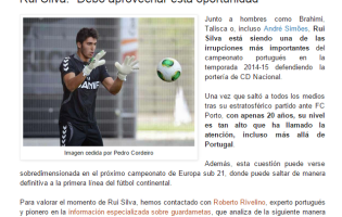 Roberto Rivelino a propósito de Rui Silva (CD Nacional) no Fútbol Zon Sagres