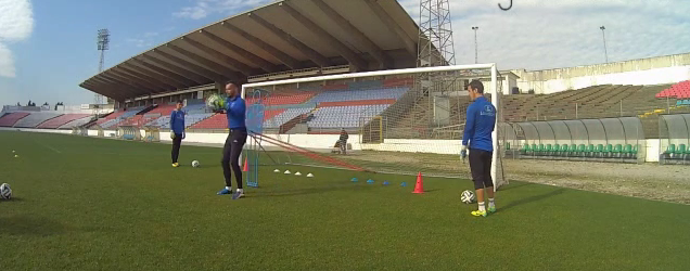 Treino de Guarda-Redes do GD Chaves – Carlos Pires com Paulo Ribeiro