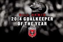 Bill Hamid vence prémio MLS Goalkeeper of the Year 2014