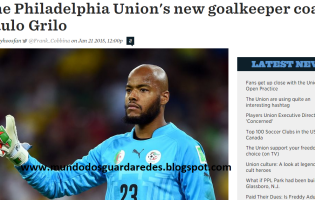 O Mundo dos Guarda-Redes e Paulo Grilo são notícia nos Estados Unidos