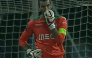 Rui Patrício sabe porque não agarrou a bola no Nacional 2-2 Sporting