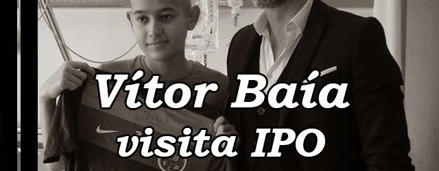 Vítor Baía visitou crianças do IPO