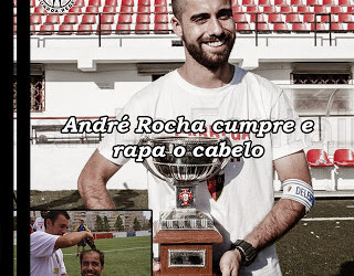 André Rocha sagrou-se campeão pelo CF Benfica e cumpriu promessa
