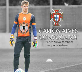 Carlos Alves e Pedro Silva convocados pelos sub-18 de Portugal para Torneio Internacional de Lisboa