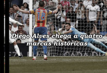 Diego Alves faz e iguala quatro marcas históricas no Real Madrid 2-2 Valencia