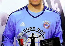 Manuel Neuer vence prémio de Desportista do Ano para UEPS e AIPS