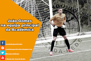 João Gomes promovido à equipa principal da Académica