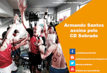 Armando Santos assina pelo CD Sobrado