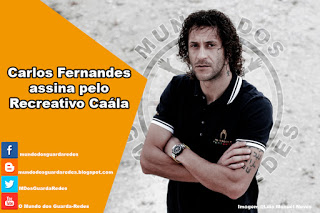 Carlos Fernandes assina pelo Recreativo da Caála