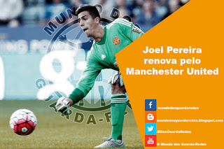 Joel Pereira renova pelo Manchester United
