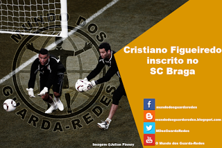 Cristiano Figueiredo inscrito pelo SC Braga