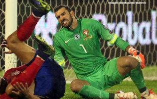 Rui Patrício lesionado, pode parar duas semanas