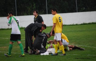 João Tavares sofreu afundamento craniano e ainda tentou defender o penalti