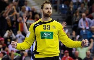 Andreas Wolff campeão Europeu de Andebol com 16 defesas no Alemanha 24-17 Espanha