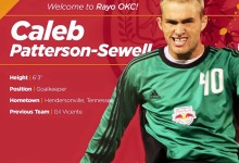 Caleb Patterson-Sewell assina pelo Rayo OKC