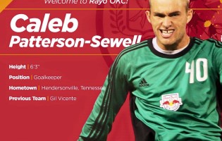 Caleb Patterson-Sewell assina pelo Rayo OKC