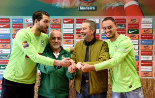 Charles Marcelo e Alireza Haghighi apresentados no CS Marítimo