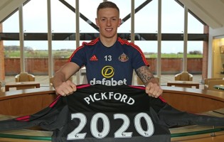 Jordan Pickford renova pelo Sunderland AFC