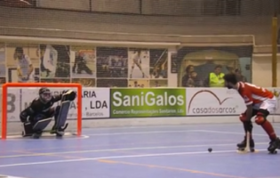 Ricardo Silva defende seis bolas paradas no OC Barcelos 2-1 Física